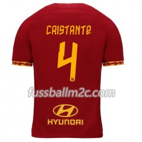 Fußballtrikots AS Rom Cristante 4 Heim Trikotsatz 2019-2020
